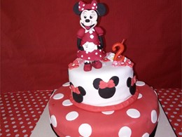 Tarta cumpleaños Minnie Mouse