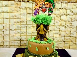 Tarta de boda temática Zelda