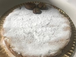 Tarta de castañas 