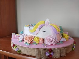 Tarta de unicornio